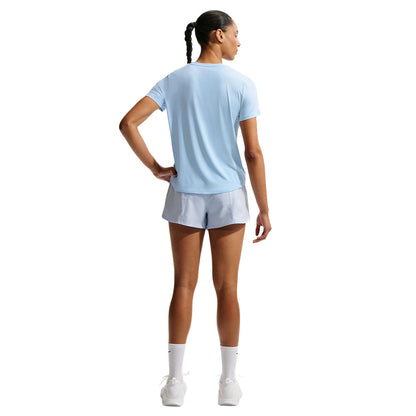 Nike W One Classic short sleeve Tops in Blue Color