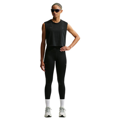 Nike W Swift Butterfly Slvls Tops in Black Color