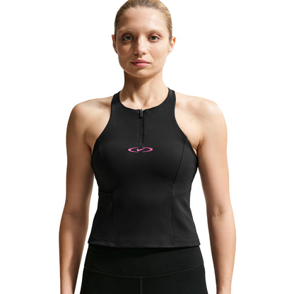 Nike W Nk Outdoor Bra Tank Rr Tops in Black Color
