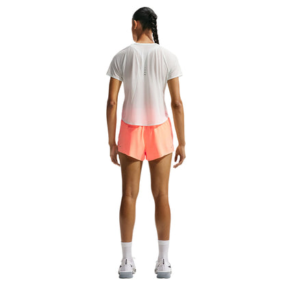 Nike W Swift Breathe Mr 2.5In Shorts in Orange Color