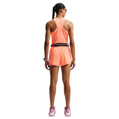 Nike W Breathe Swift Run Tank Tops in Orange Color