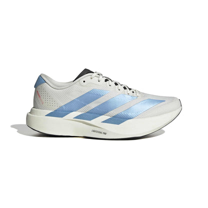 Adidas W Adizero Evo SL Woven Running Shoes in White Color
