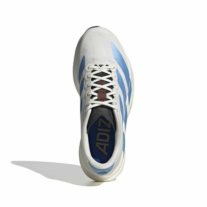 Adidas W Adizero Evo SL Woven Running Shoes in White Color