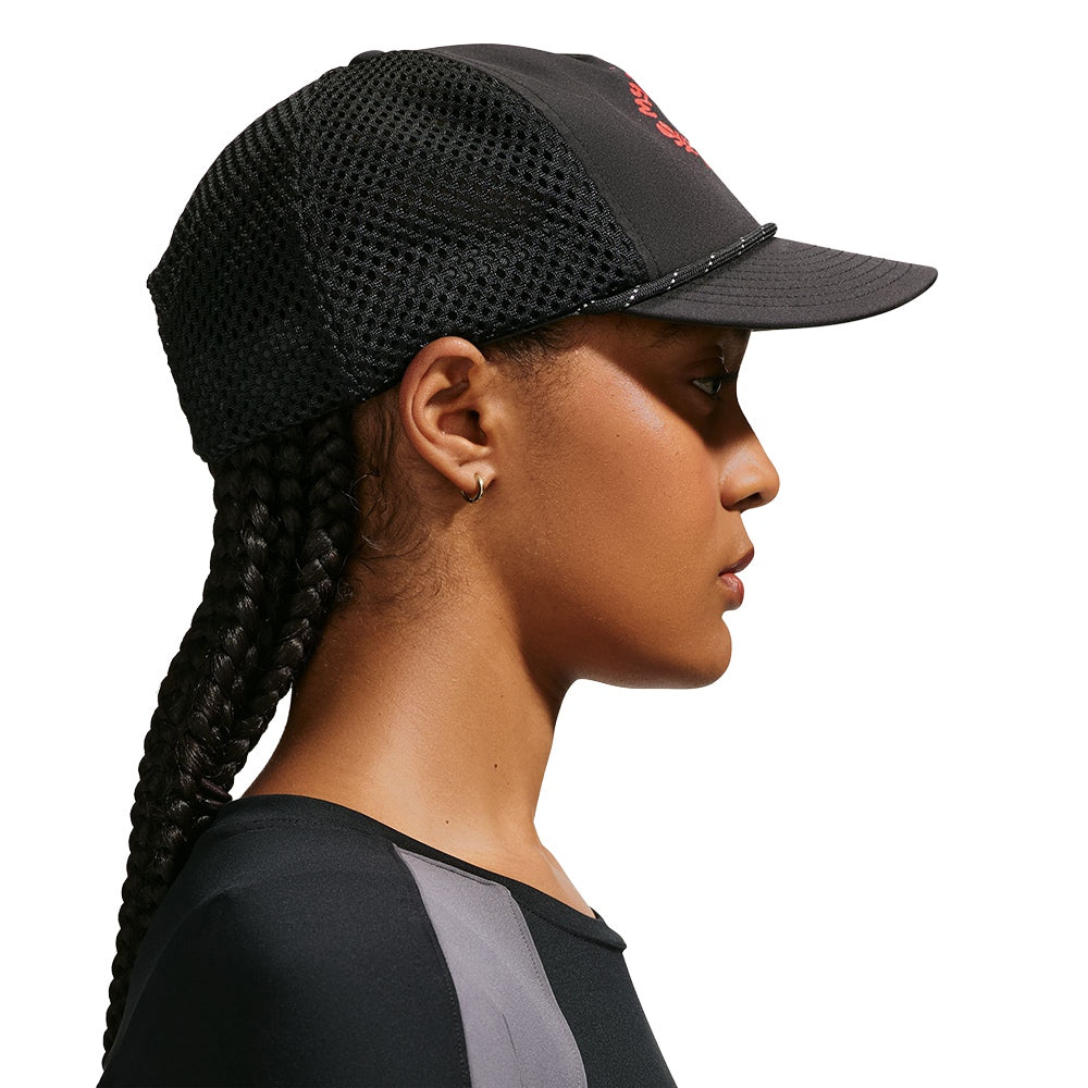 Nike Pro Df Happy Pace Cap Hats in Black Color