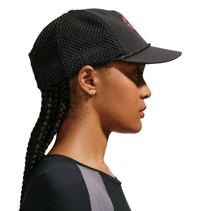 Nike Pro Df Happy Pace Cap Hats in Black Color