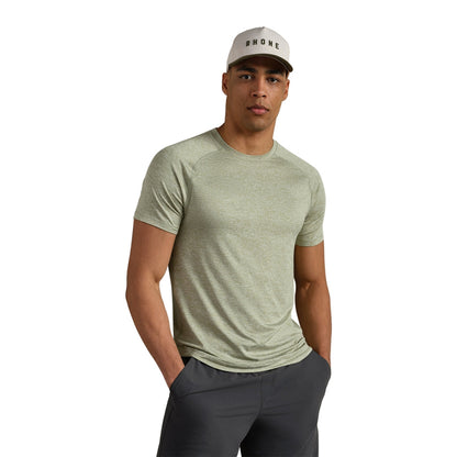 Rhone Atmosphere Tee Tops in Green Color
