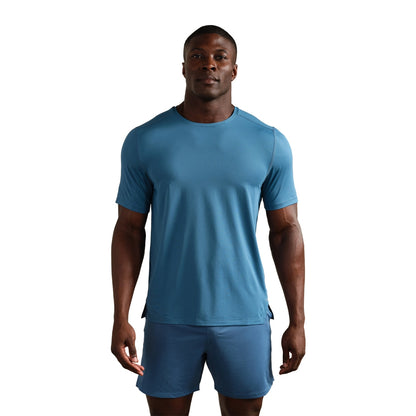 Rhone Endure Tee Tops in Blue Color