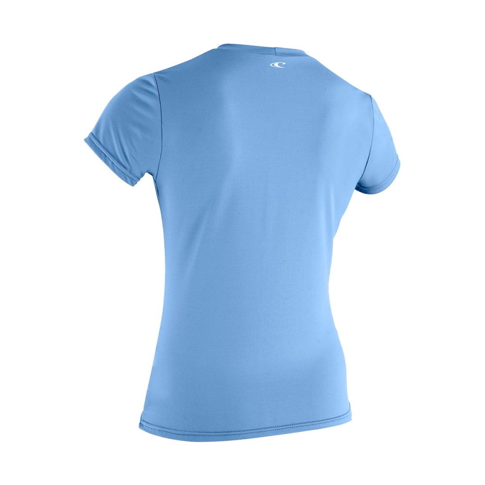 O'Neill Wms Basic Skins 2 S/S Swimsuits in Blue Color