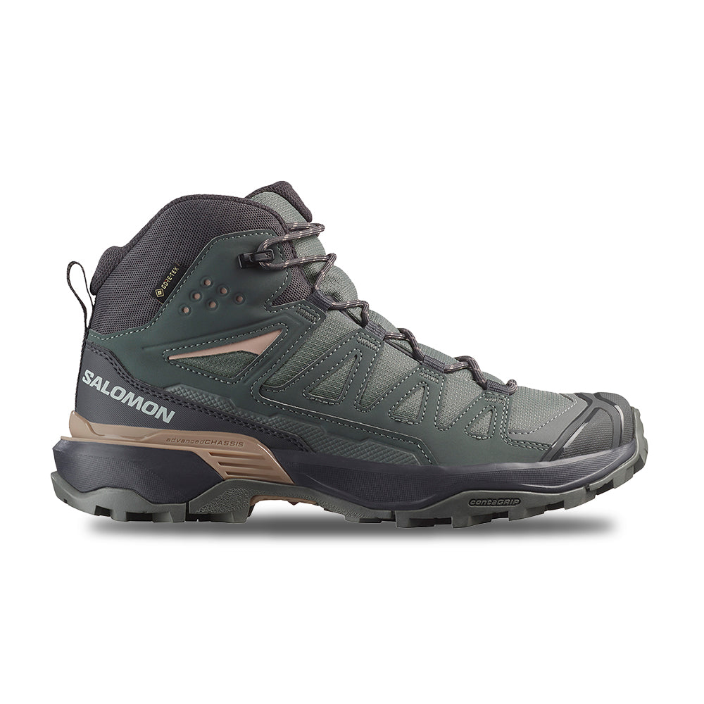 Salomon X Ultra 360 Mid GORE-Tex W Boots in Grey Color