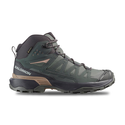 Salomon X Ultra 360 Mid GORE-Tex W Boots in Grey Color