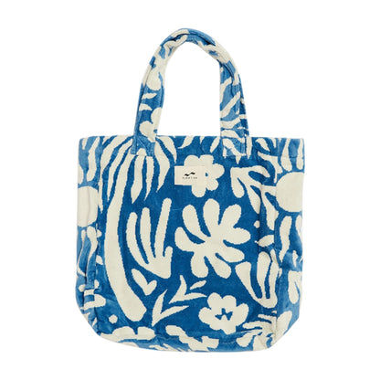Slowtide Sunny Terry Tote Bags in Blue Color