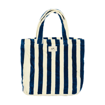 CABANA TERRY TOTE | DEEP POOL