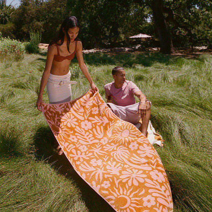 SUNNY WOVEN TOWEL | RETRO