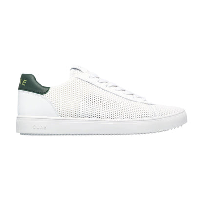 Clae Bradley Knit Sneakers in White Color