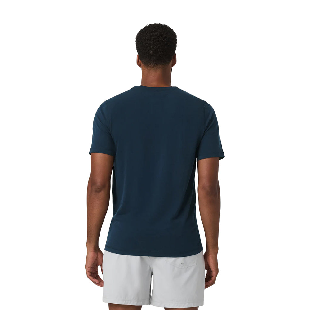 Vuori Tuvalu Tee Tops in Blue Color