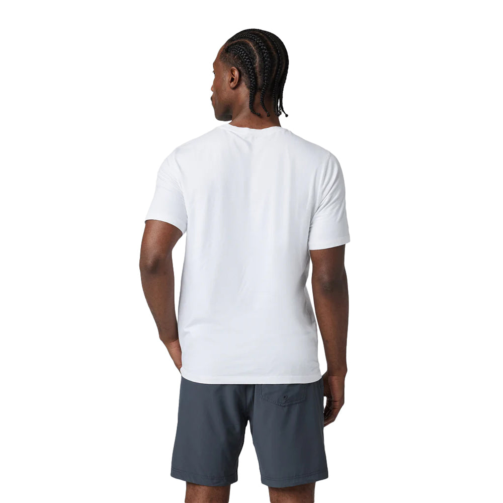 Vuori Tuvalu Tee Tops in White Color