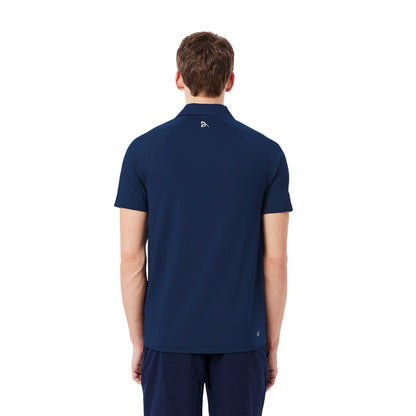 Lacoste Novak Djokovic Polo Tops in Blue Color