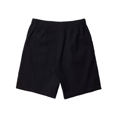 Purple Mountain Observatory Waffle Short in Black Color