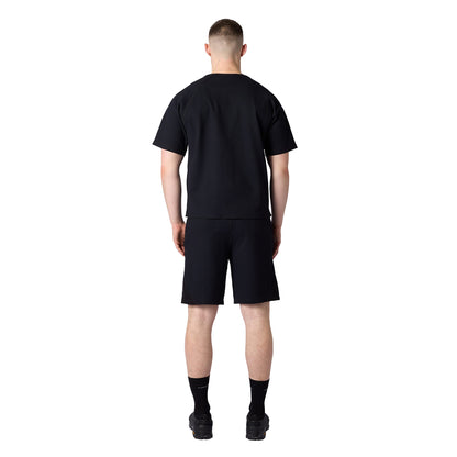 Purple Mountain Observatory Waffle Short in Black Color