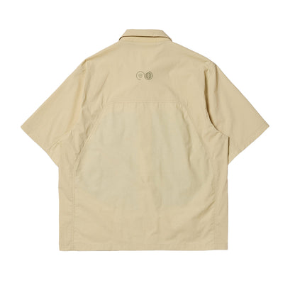 Purple Mountain Observatory short sleeve Field Shirt Tops in Green Color