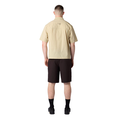 Purple Mountain Observatory short sleeve Field Shirt Tops in Green Color