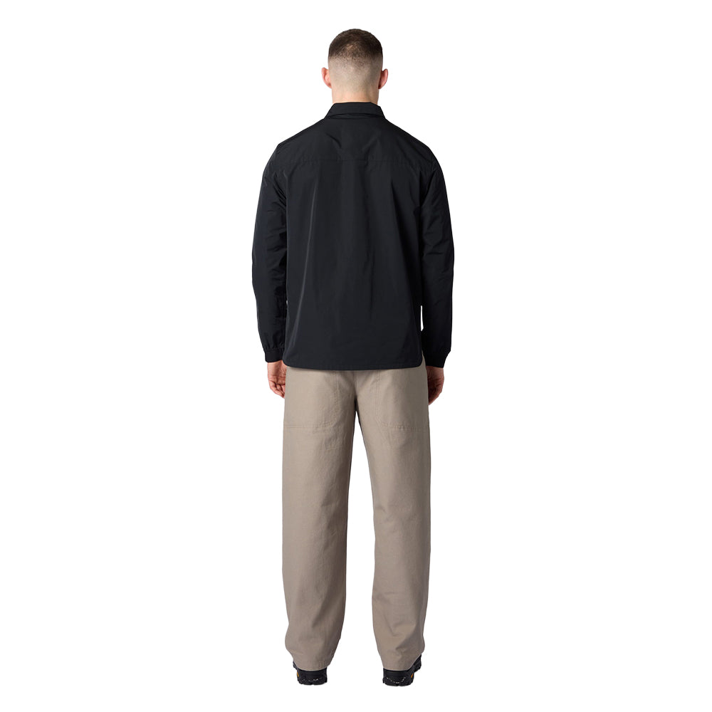 Purple Mountain Observatory Climate Shirt Jacket Tops in Black Color