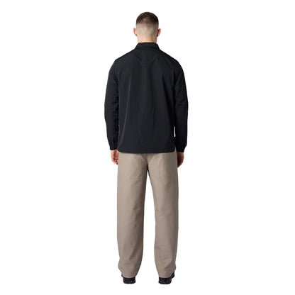 Purple Mountain Observatory Climate Shirt Jacket Tops in Black Color