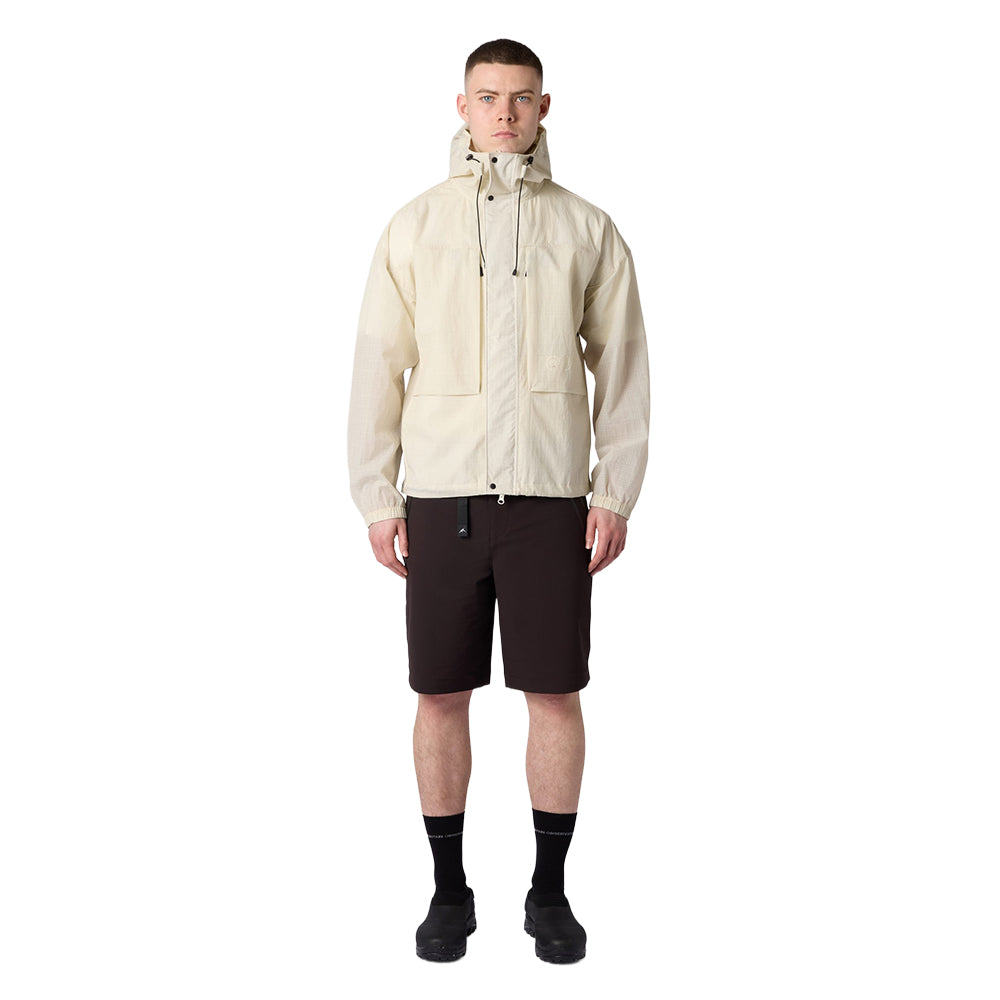 Purple Mountain Observatory Ridge Jkt Glow In The Da Midlayer in White Color