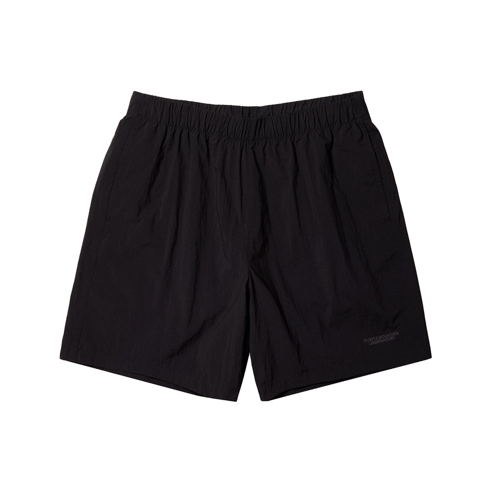 Purple Mountain Observatory Track Short Hike Shorts in Black Color