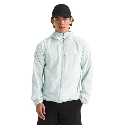 The North Face Mens Lightrange Woven J Midlayer in Grey Color