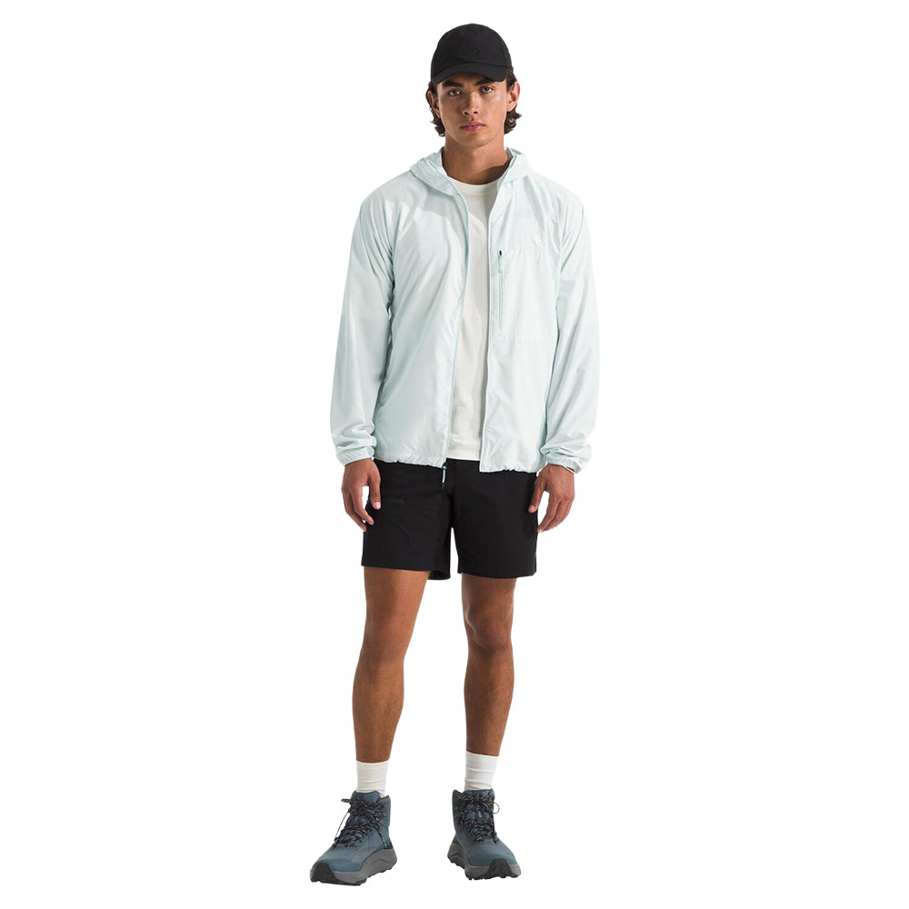 The North Face Mens Lightrange Woven J Midlayer in Grey Color