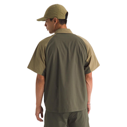 The North Face Mens Trail Lightrange S Tops in Brown Color