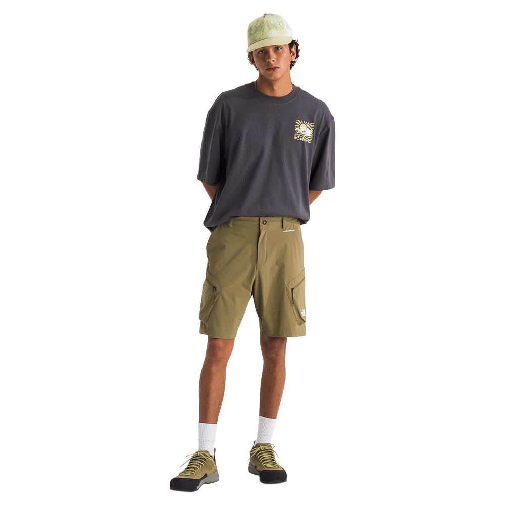 The North Face Mens Packable Short in Brown Color