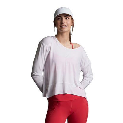 Kuhl Free-Flo Ls Tops in White Color