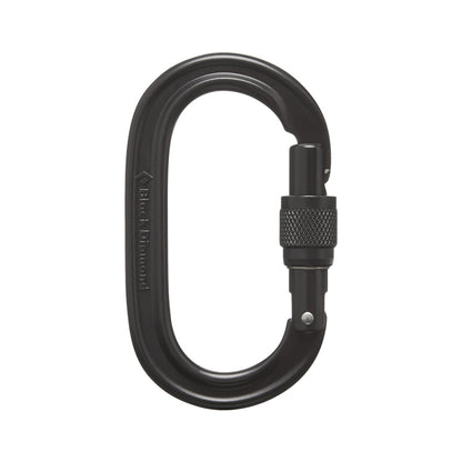 OVAL KEYLOCK SCREWGATE C | BLACK