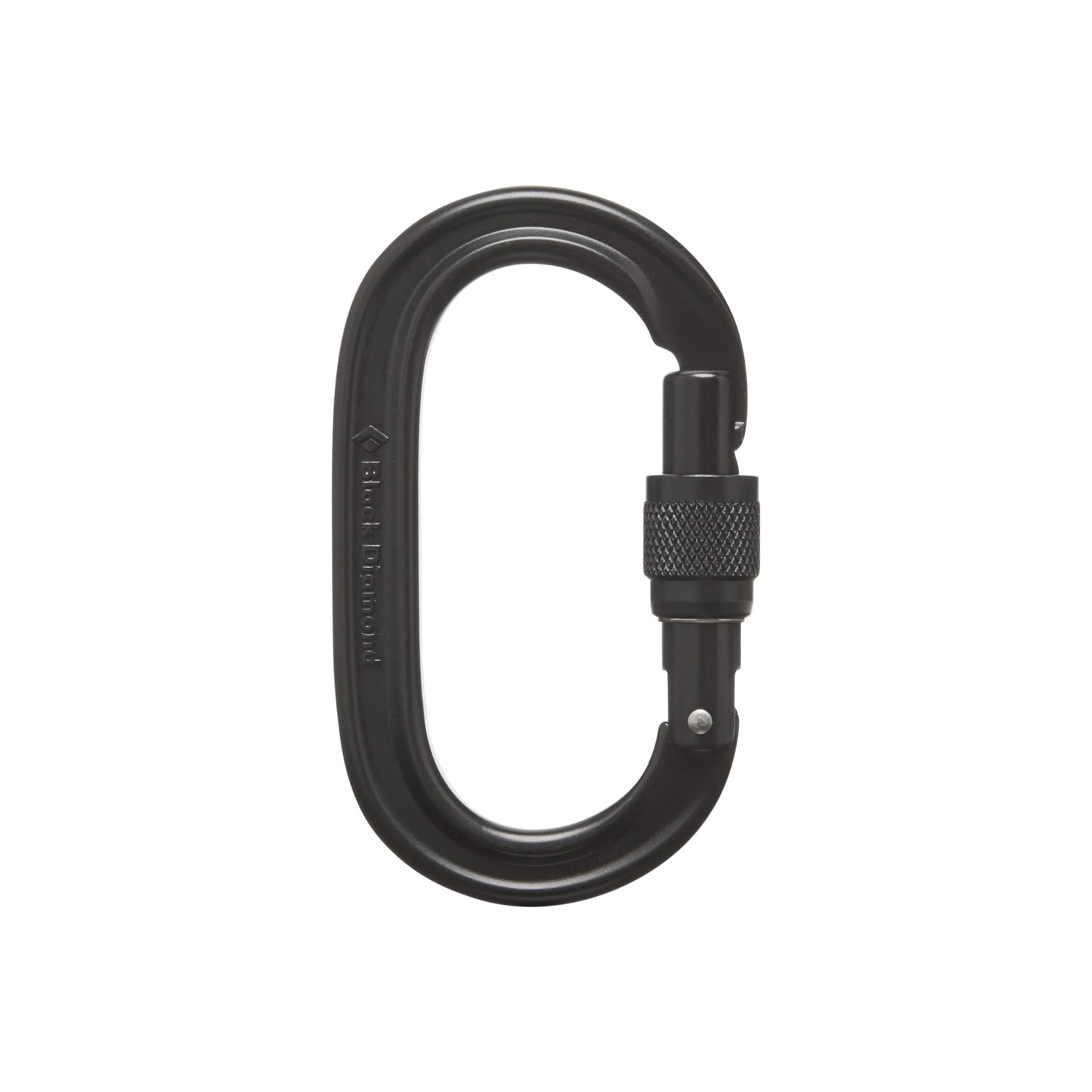 OVAL KEYLOCK SCREWGATE C | BLACK