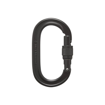 OVAL KEYLOCK SCREWGATE C | BLACK