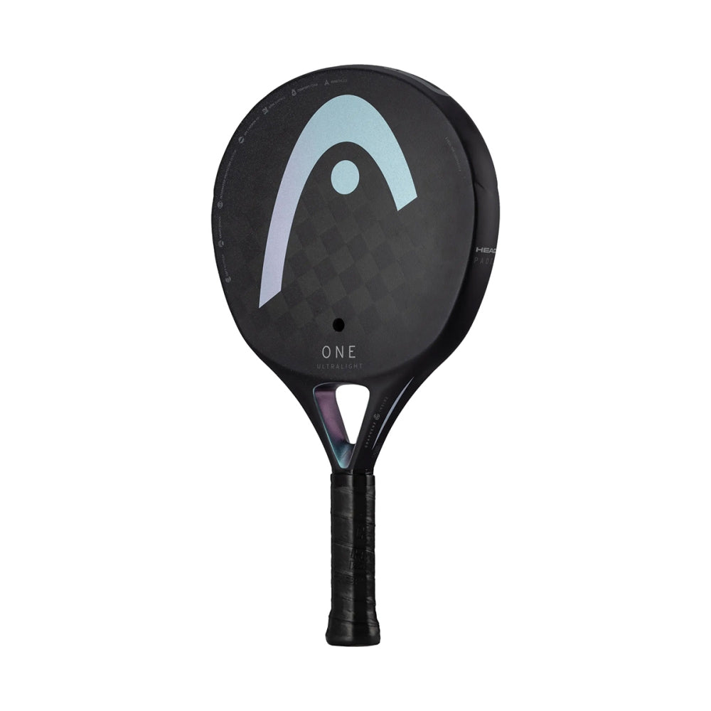 Head One Ultralight Black Padel Paddles in Black Color