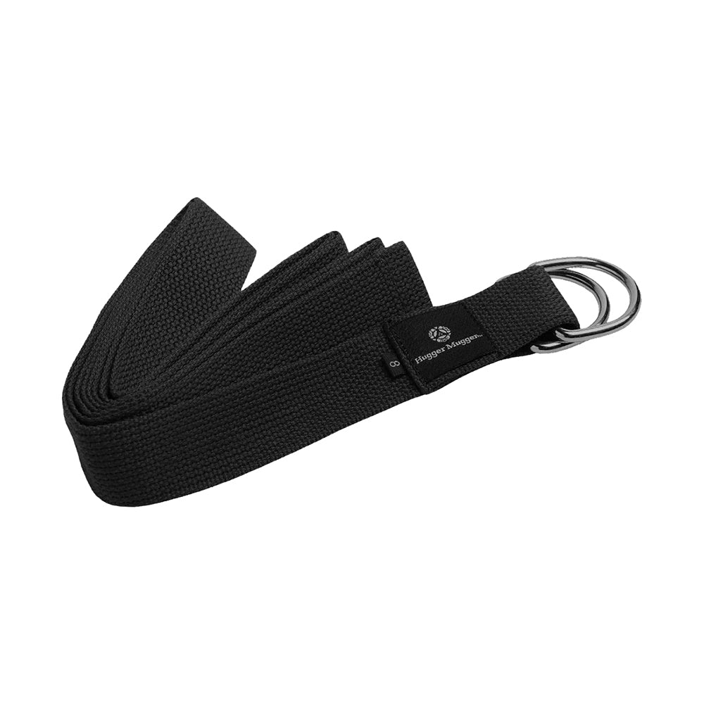 8 FOOT YOGA STRAP | BLACK