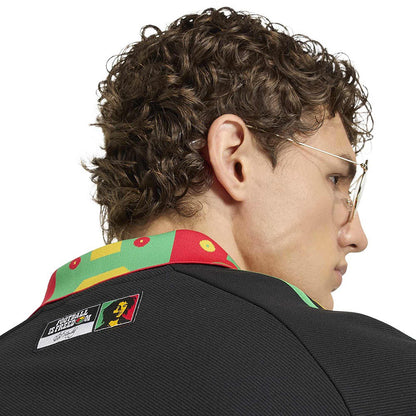 Adidas Jamaica away Oc Jkt Fan Apparel in Black Color