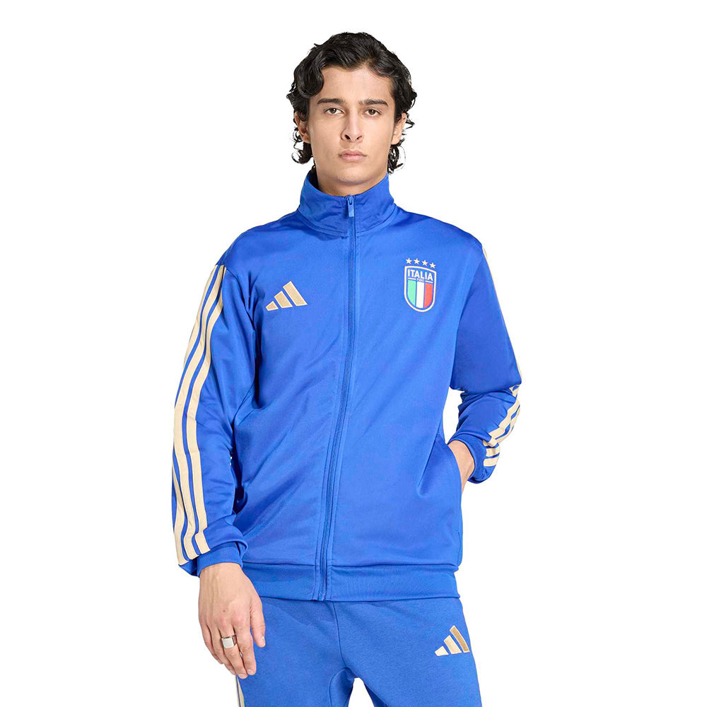 Adidas Figc DNA Tt Fan Apparel in Blue Color