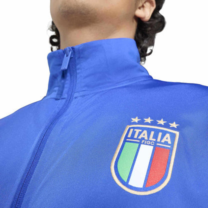 Adidas Figc DNA Tt Fan Apparel in Blue Color