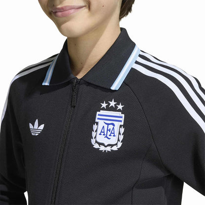 Adidas Argentina away Og Jkt Fan Apparel in Black Color