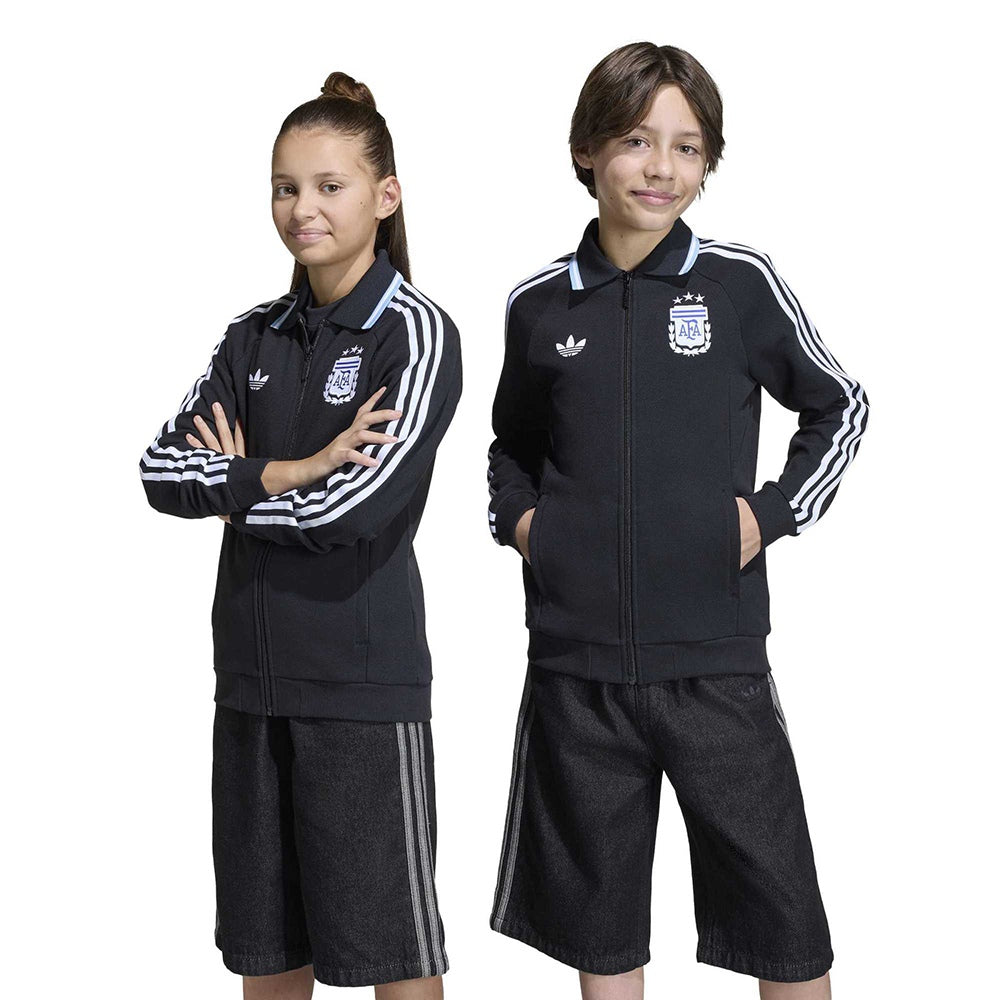 Adidas Argentina away Og Jkt Fan Apparel in Black Color