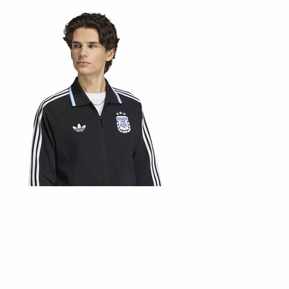 Adidas Argentina away Og Jkt Fan Apparel in Black Color