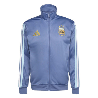 Adidas Argentina DNA Tt Jkt Fan Apparel in Blue Color