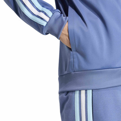 Adidas Argentina DNA Tt Jkt Fan Apparel in Blue Color