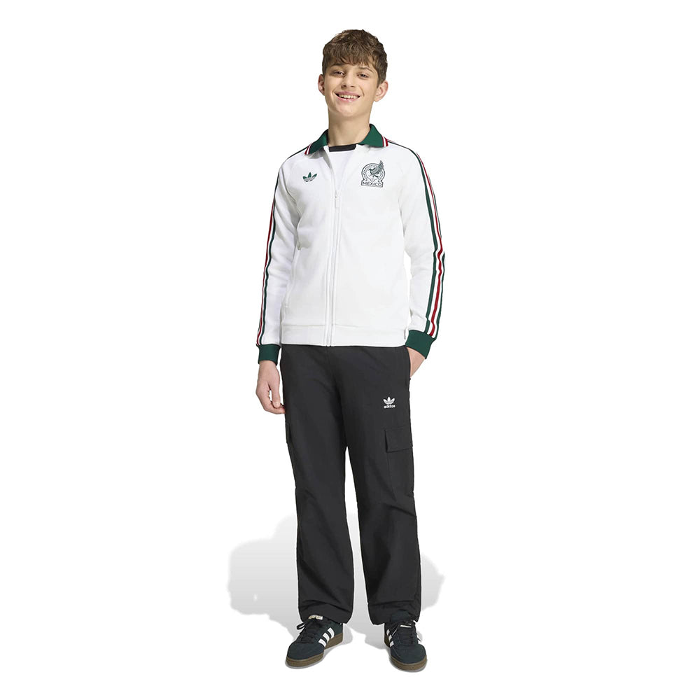 Adidas Mexico away Og Jkt Fan Apparel in White Color
