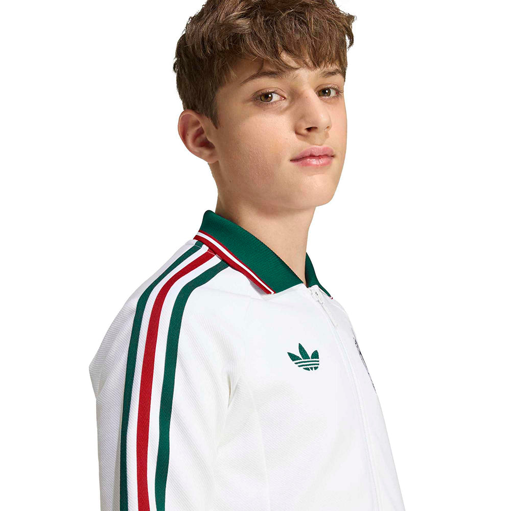 Adidas Mexico away Og Jkt Fan Apparel in White Color