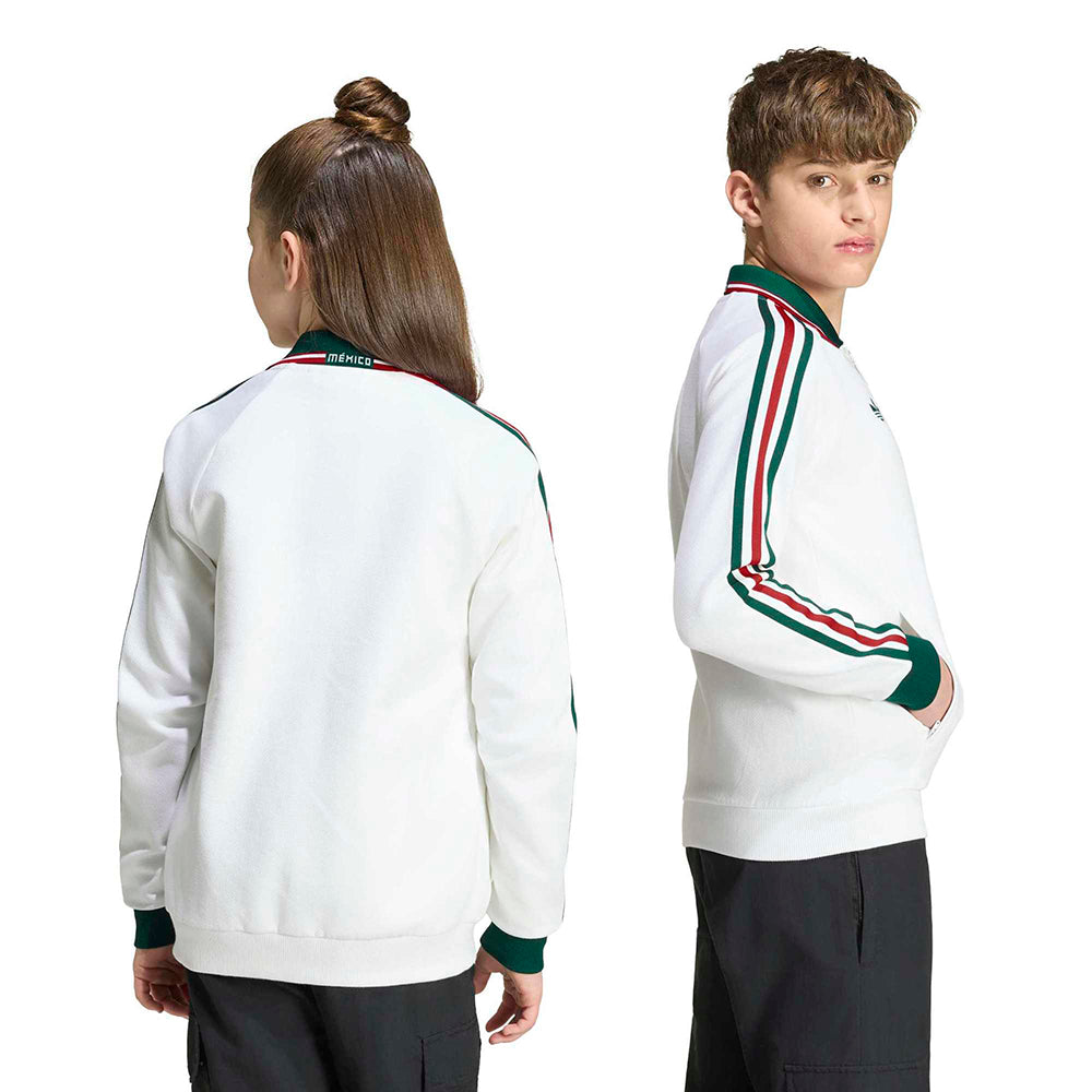 Adidas Mexico away Og Jkt Fan Apparel in White Color